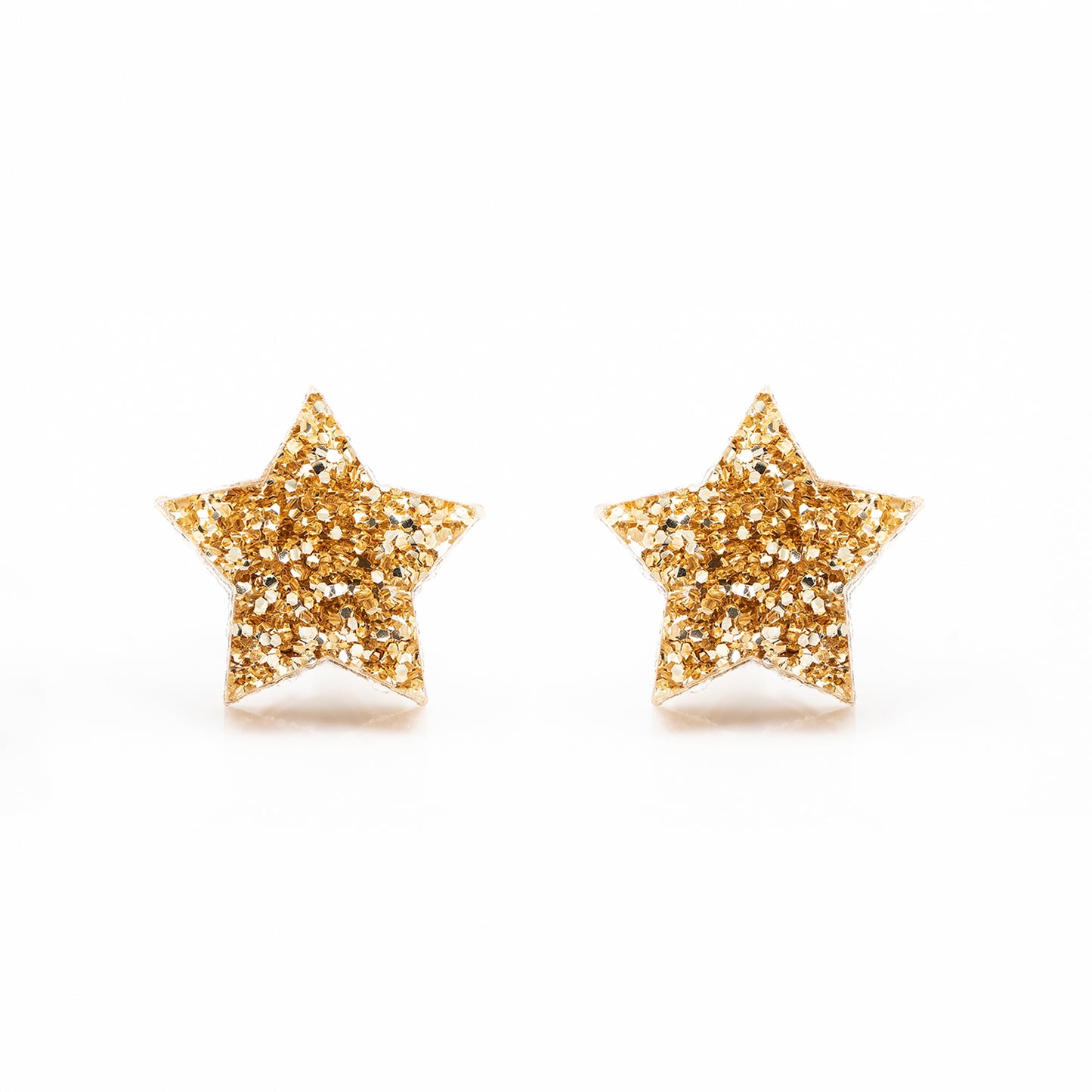 Cosmic Glitter Celestial Stars Earring Studs