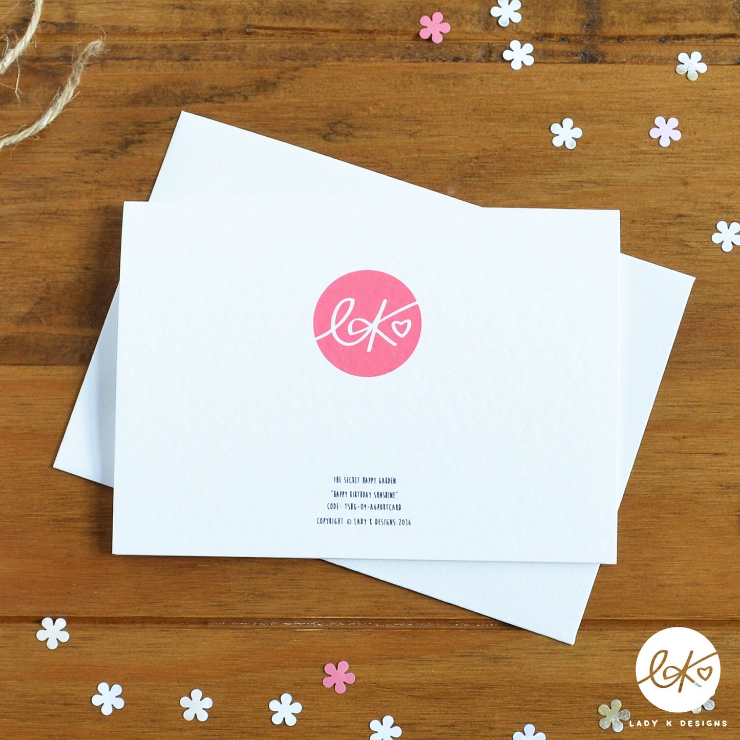 "Happy Birthday Sunshine" Cute Celebration Card
